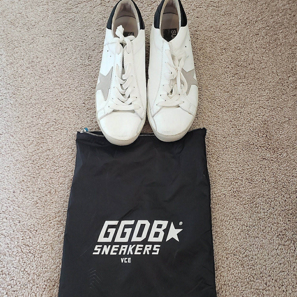 Golden Goose White/Grey (Women's 10)